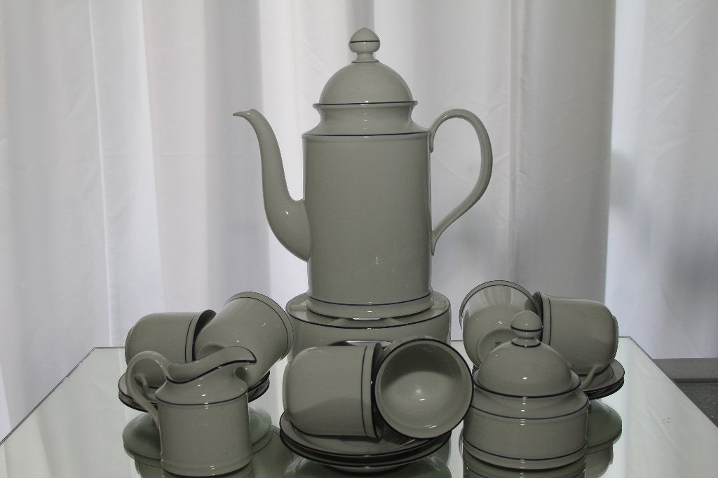 Compleet koffieservies Seltmann/Hema, Ophalen, Zo goed als nieuw, Bord(en), Overige stijlen