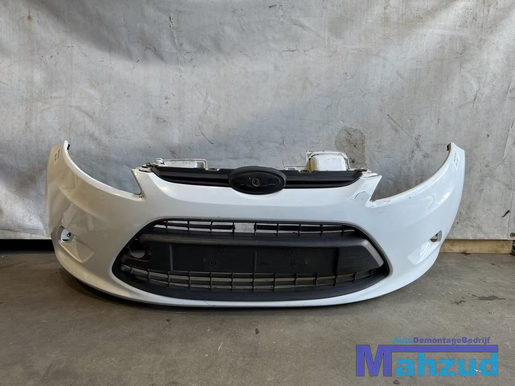 FORD FIESTA 6 WIT voorbumper 2008-2017, Gebruikt, Voor, Info@ford.com, Ophalen of Verzenden