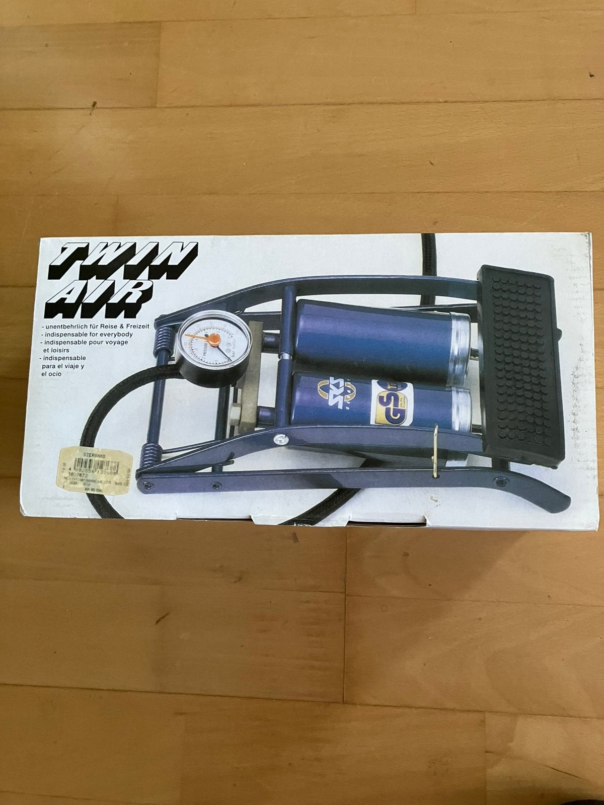 SKS VOETPOMP MET DUBBELE CILINDER, NIEUW!!, Ophalen of Verzenden, Nieuw