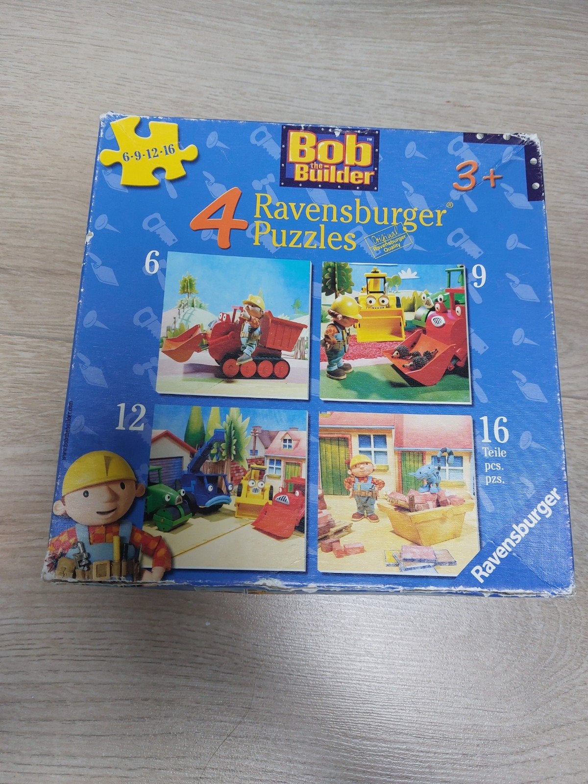 Bob de Bouwer puzzelset, Ophalen of Verzenden, 10 tot 50 stukjes, 2 tot 4 jaar