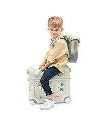 JetKids Stokke BedBox met rugzak (NU €100,- korting!), Hard kunststof, Minder dan 50 cm, Zo goed als nieuw, Minder dan 35 cm