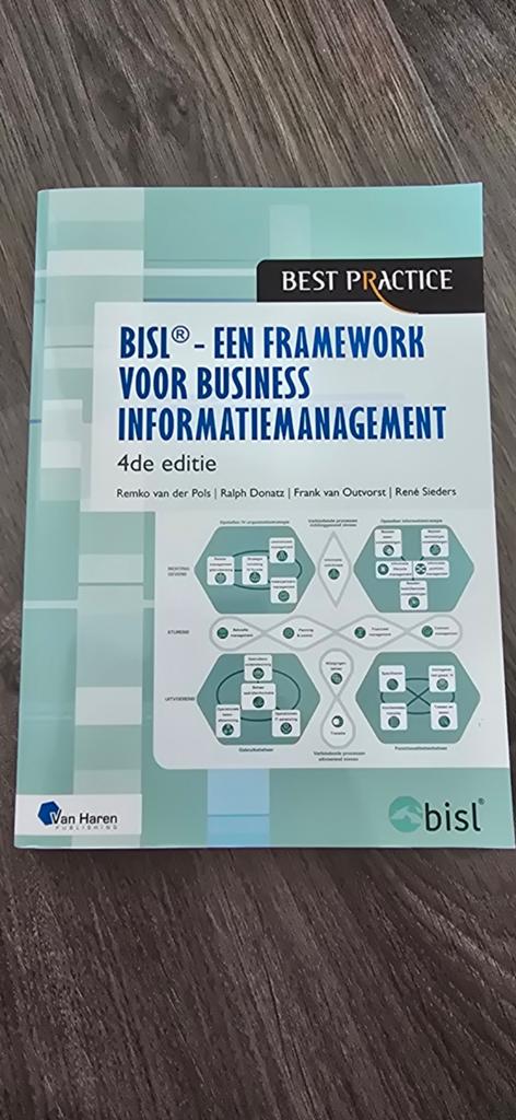 BISL - Een Framework voor Business Informatiemanagement, Ophalen, Gamma, Zo goed als nieuw, HBO