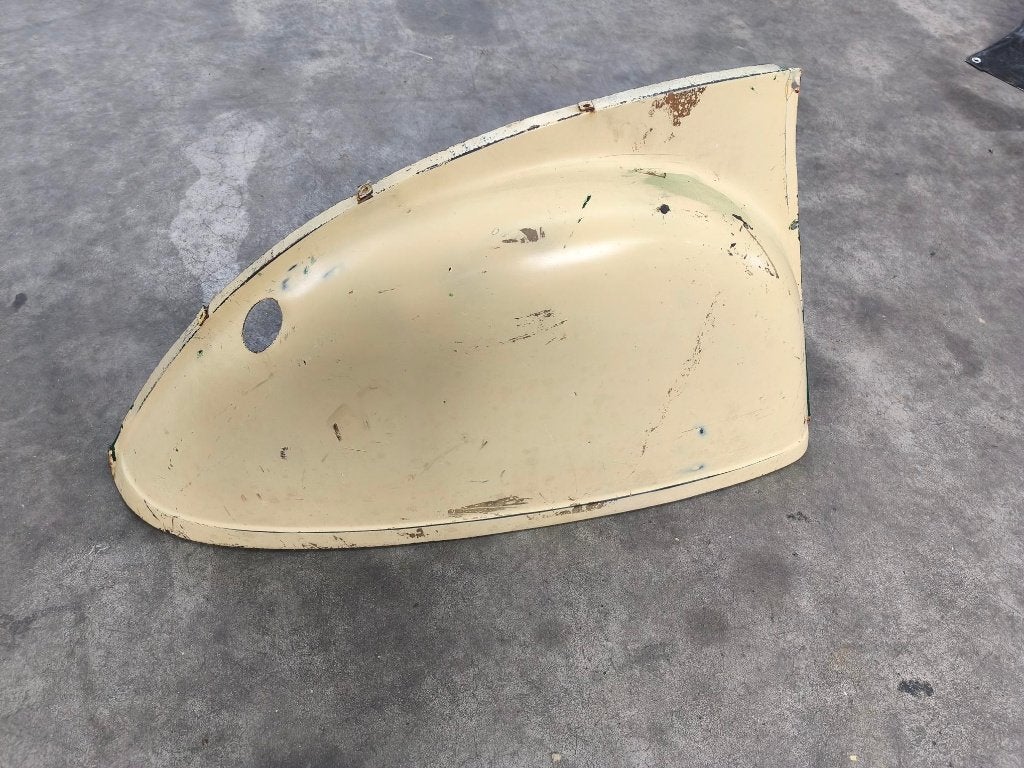 achterspatbord 2cv, Ophalen of Verzenden