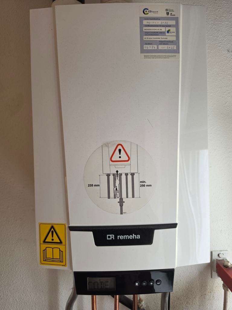CV-ketel, zo goed als nieuw, Ophalen, 30 tot 80 cm, Cv-ketel of Combi-ketel, Minder dan 60 cm