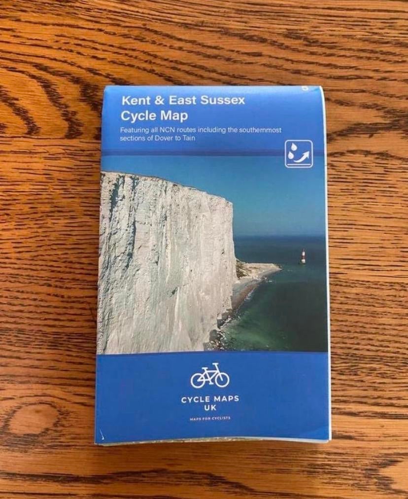 Fietskaart Kent & East Sussex Cycle Map - UK, Boeken, Reisgidsen, Overige merken, Fiets- of Wandelgids, Europa, Nieuw