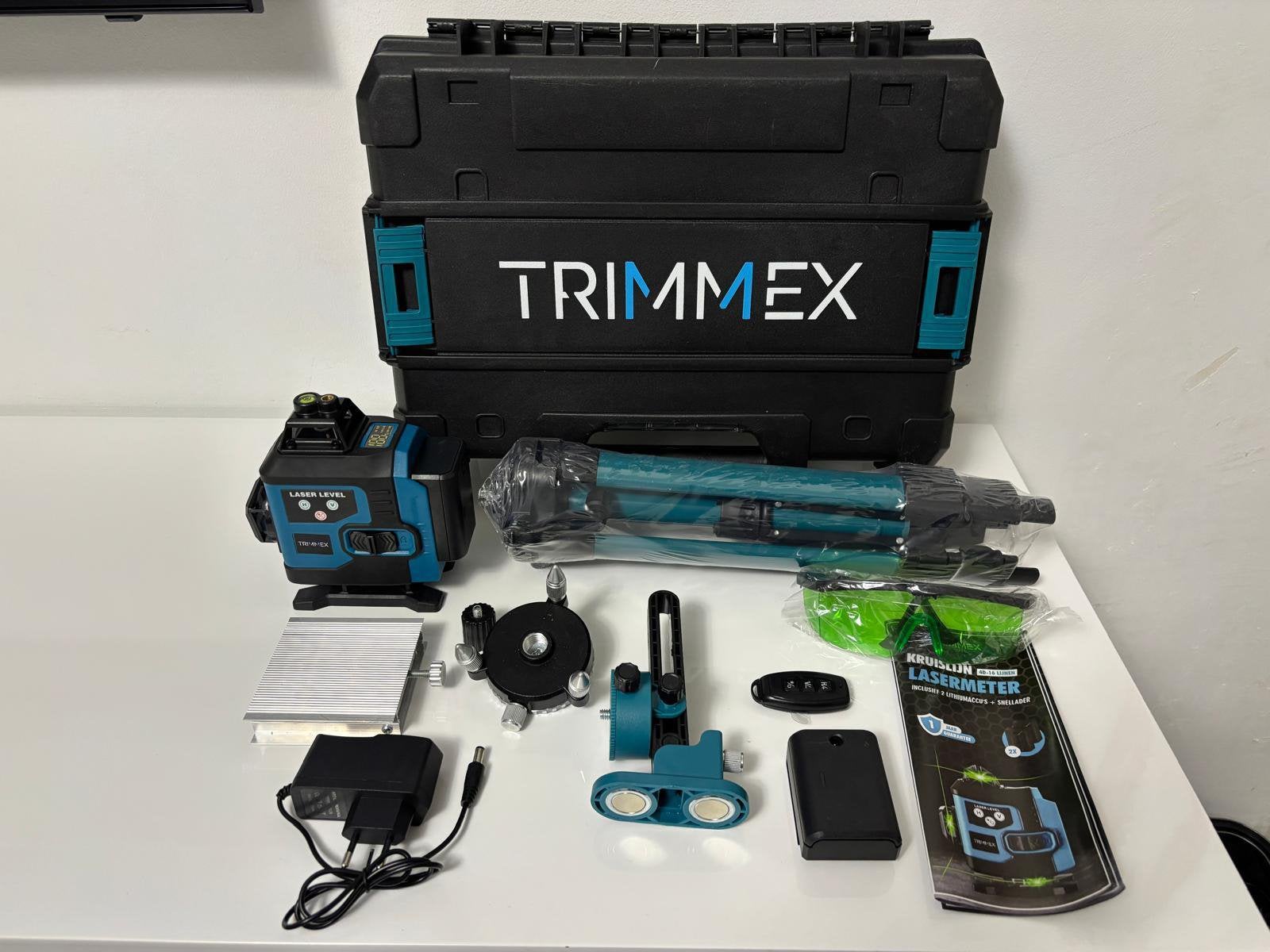 Trimmex Kruislijnlaser+Statief Ultieme Precisie je klusNieuw, Ophalen of Verzenden, Nieuw