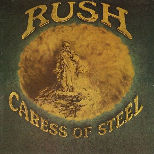 Rush Caress Of Steel originele Ned. persing zie foto's, LP, Progressive Rock, Ophalen of Verzenden, Zo goed als nieuw
