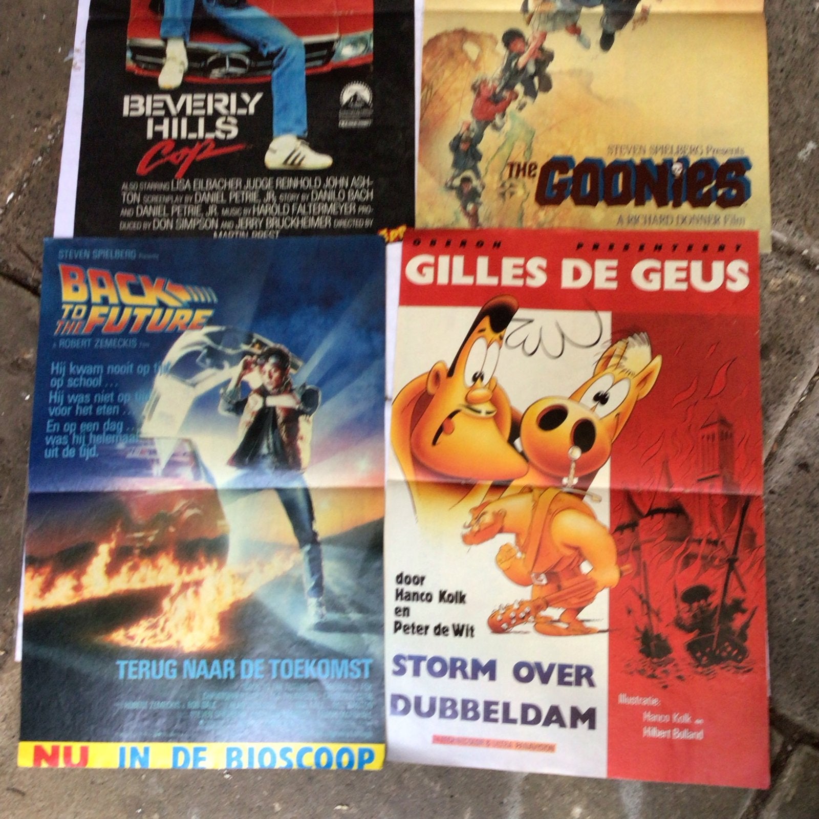 Vintage filmposters en stripboekposters (80s/90s) ophalen, Verzamelen, Posters, Ophalen of Verzenden, A1 t/m A3, Film en Tv, Rechthoekig Staand