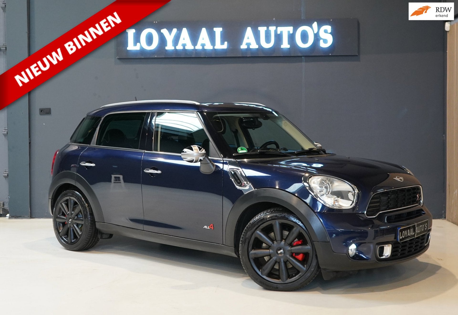 Mini Countryman 1.6 Cooper S ALL4 |TREKHAAK | CRUISE | ACHTE, Auto's, Mini, Euro 5, 1380 kg, Gebruikt, Blauw