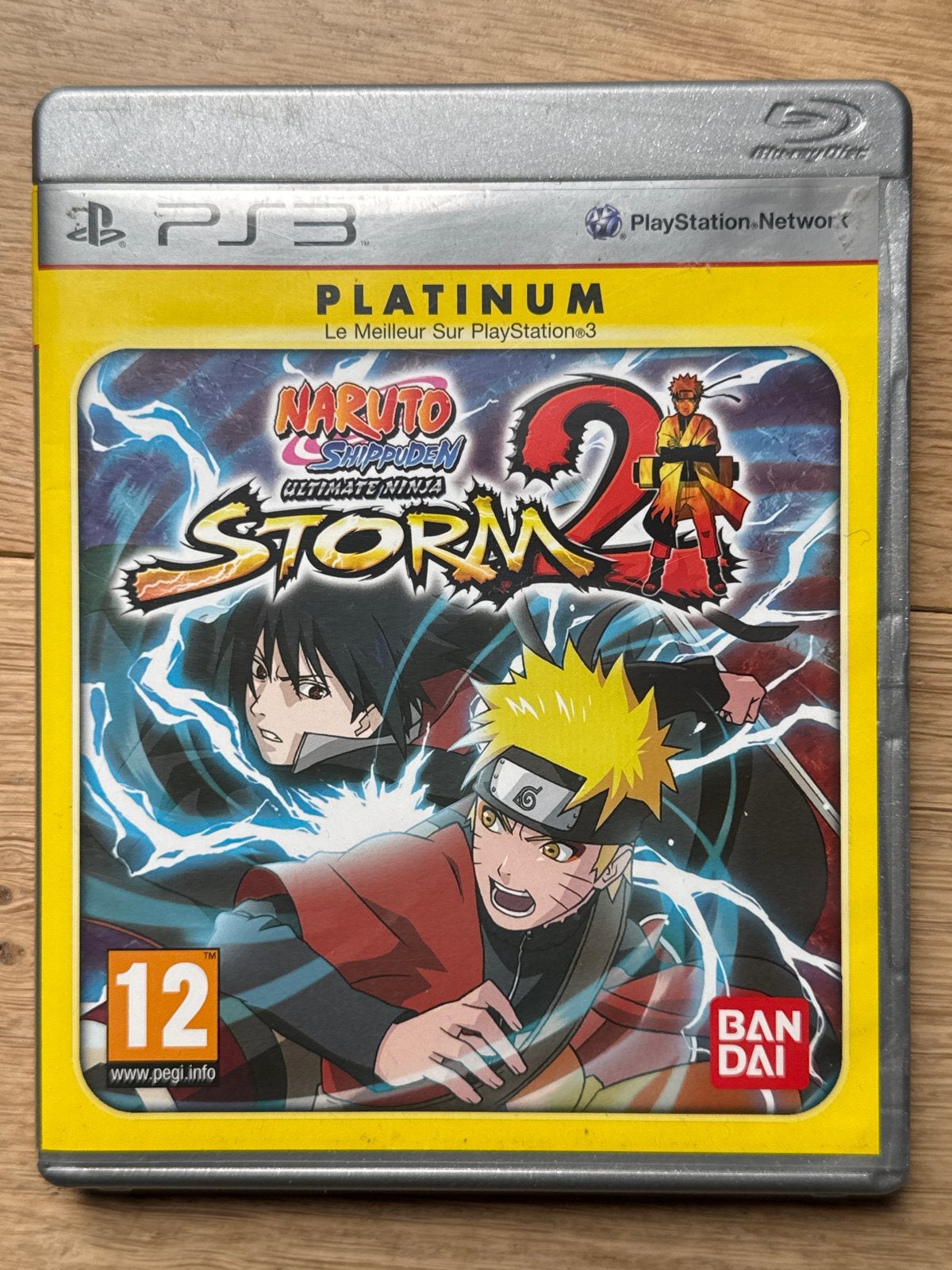 Naruto Shippuden Ultimate Ninja Storm 2 PS3 Platinum, Online, Gebruikt, Vechten, 2 spelers