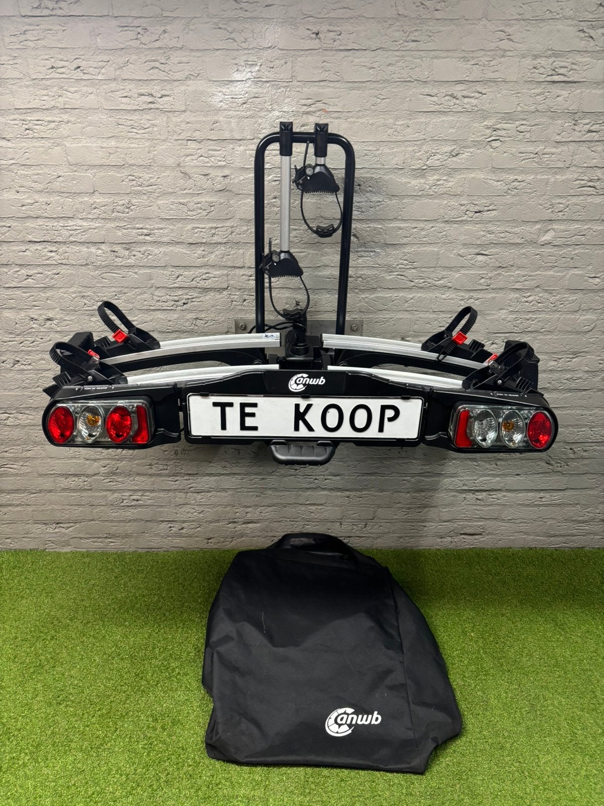NETTE ANWB FLEX(elek)fietsen60kg/kantelb/klik&go/opvouwb/TAS, Auto diversen, Ophalen of Verzenden, Zo goed als nieuw, Brede banden