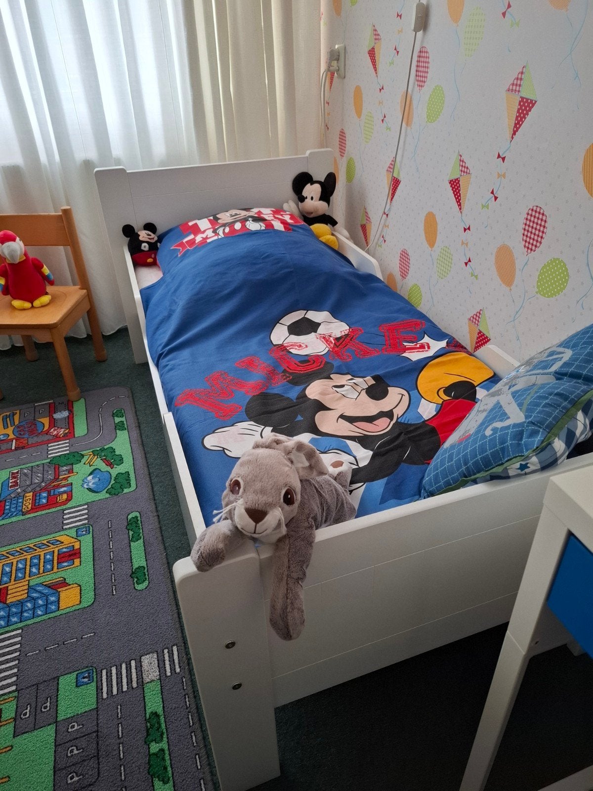 mooi kinderbedje, Kinderen en Baby's, Ophalen, 70 tot 85 cm, 140 tot 160 cm, Zo goed als nieuw