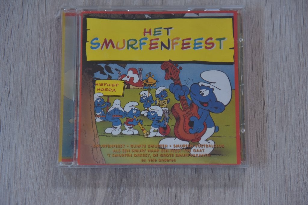 DE SMURFEN --- HET SMURFENFEEST, Verzenden, Inclusief doosje, 6 tot 9 jaar, Zo goed als nieuw