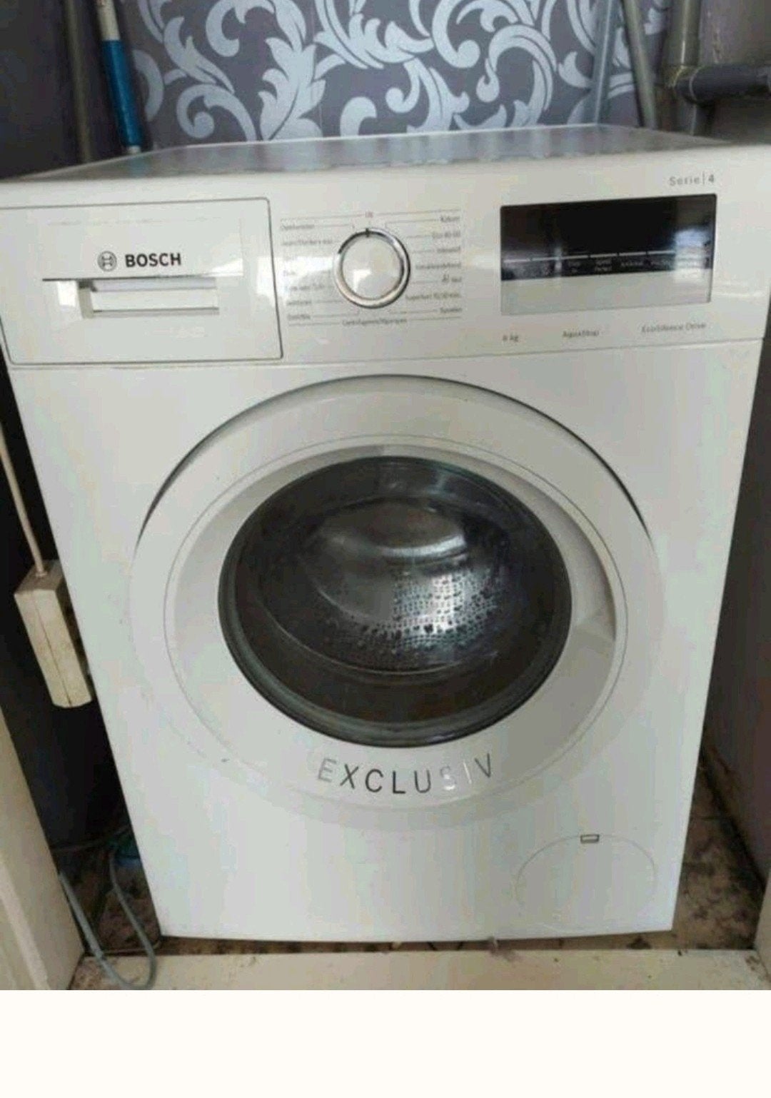 Bosch wasmachine 8 kilo, Ophalen
