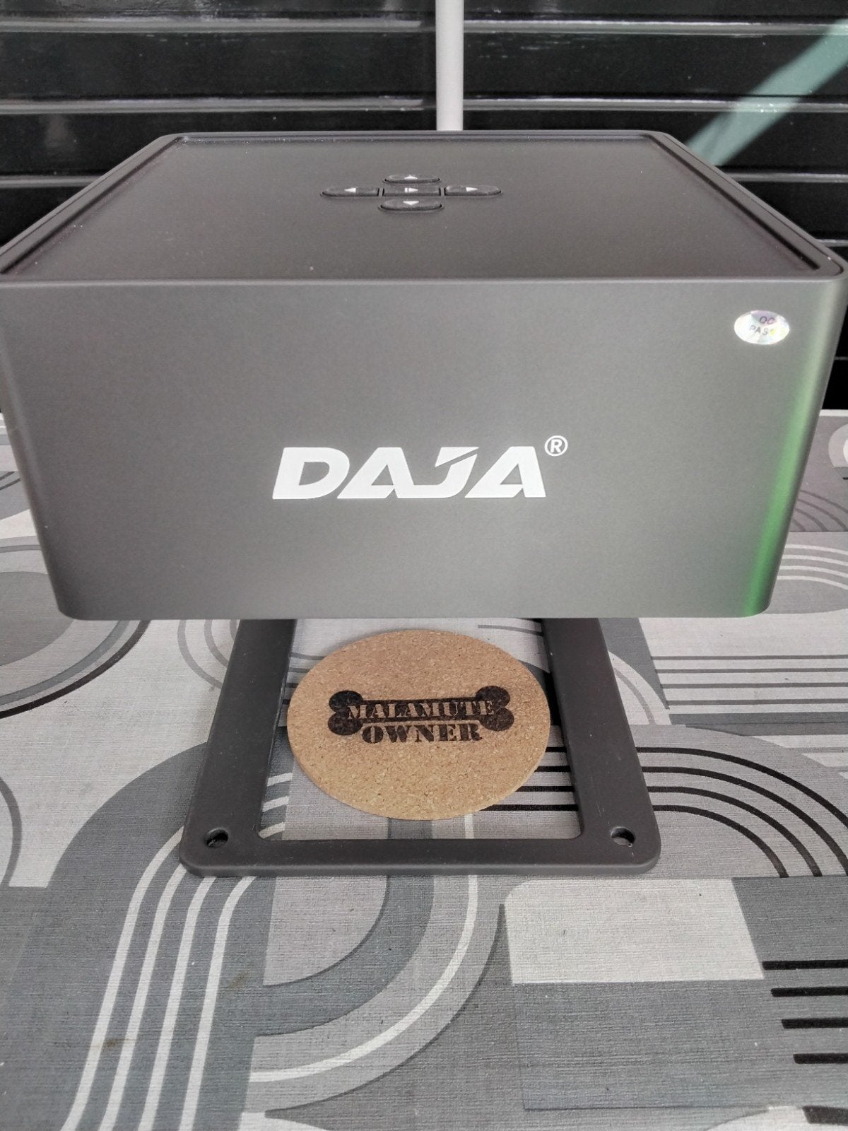 Daja DJ6 lasergraveer machine met vele extra's, Ophalen of Verzenden