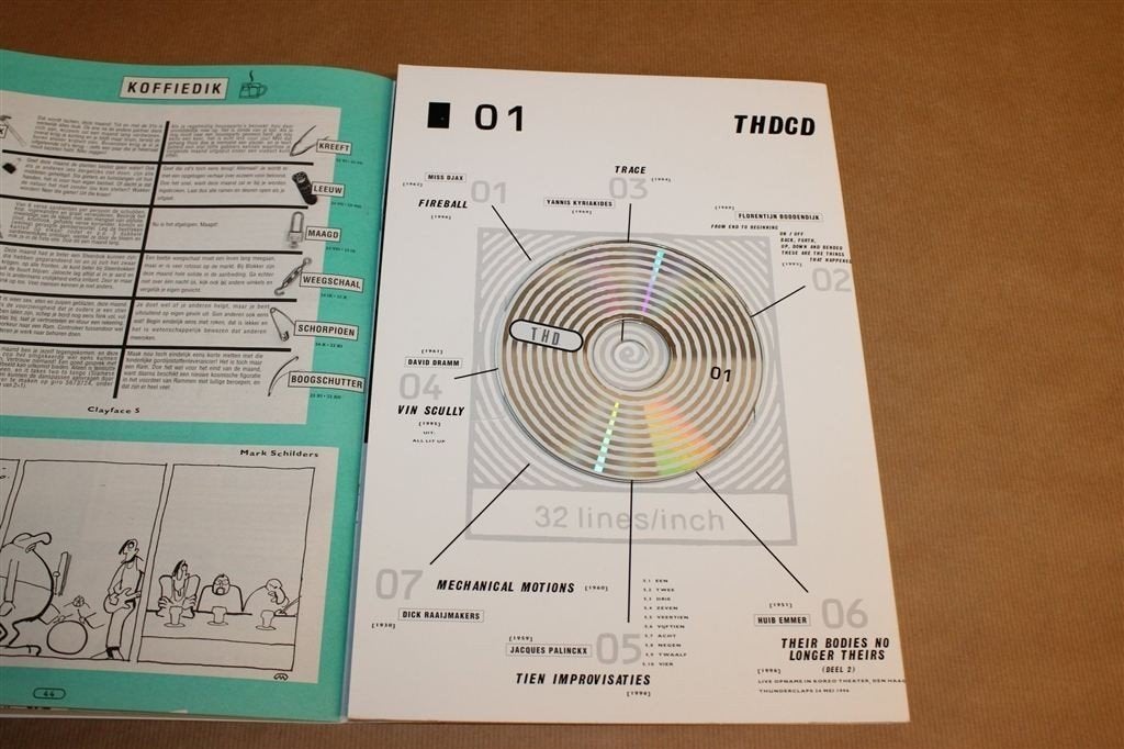 THD 01 — CD-ROM Tijdschrift — Media & Tech Cultuur 1997, Ophalen of Verzenden, Zo goed als nieuw, Artiest