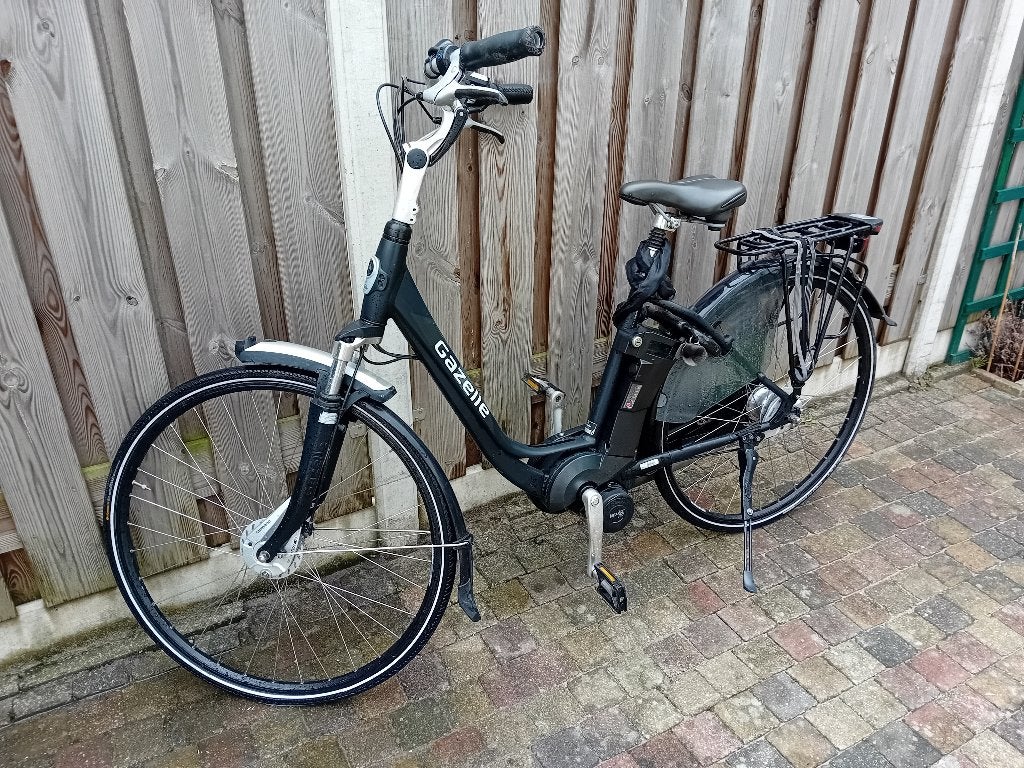 Elektrische fiets (voorband vervangen), Ophalen, Gebruikt, Gazelle