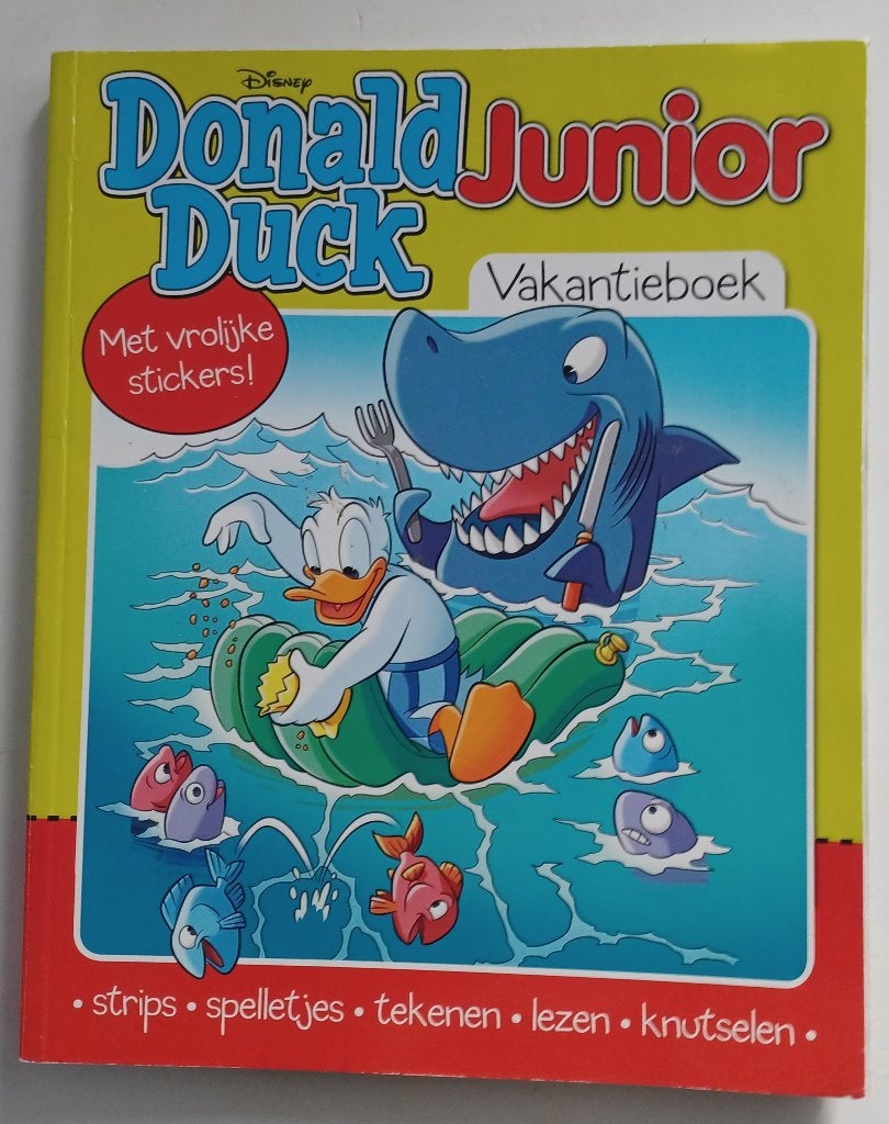 donald duck junior vakantieboek 2022, Boeken, Ophalen of Verzenden, Zo goed als nieuw, Walt Disney, Eén stripboek
