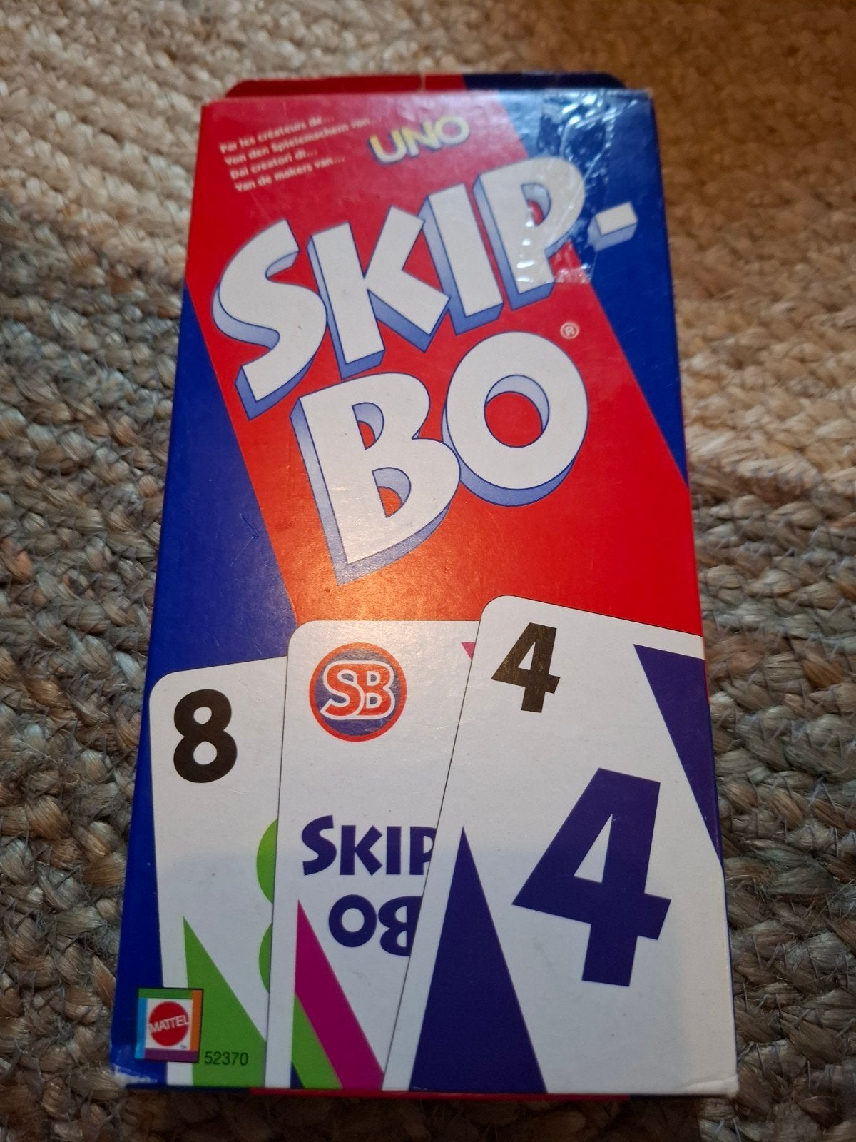 Skip-Bo Kaartspel van de makers van UNO, Vijf spelers of meer, Ophalen of Verzenden, Gebruikt, Mattel