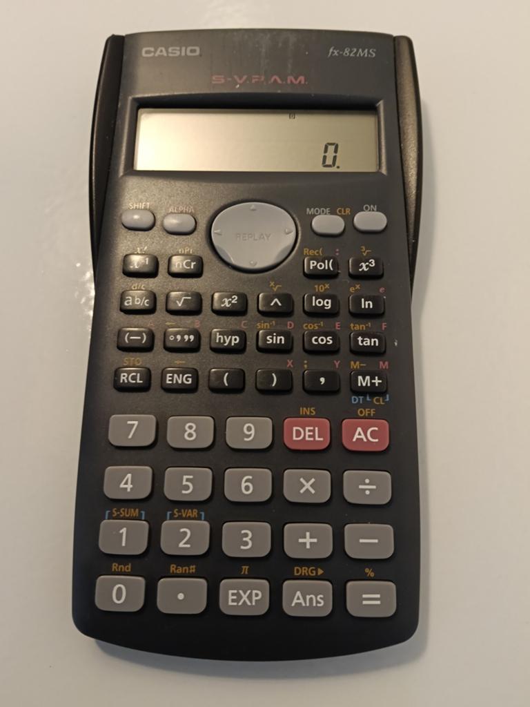 Casio fx-82ms rekenmachine, Diversen, Schoolbenodigdheden, Ophalen of Verzenden