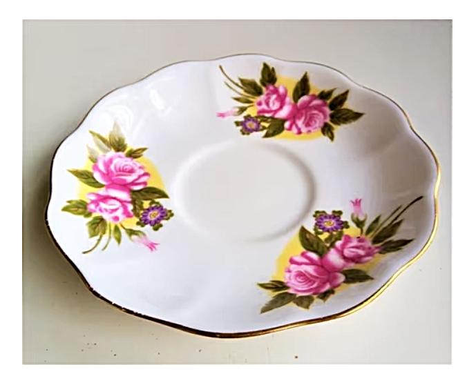 porselein schotel royal ascot fine bone China rose basket, Antiek en Kunst, Antiek | Servies los, Ophalen of Verzenden