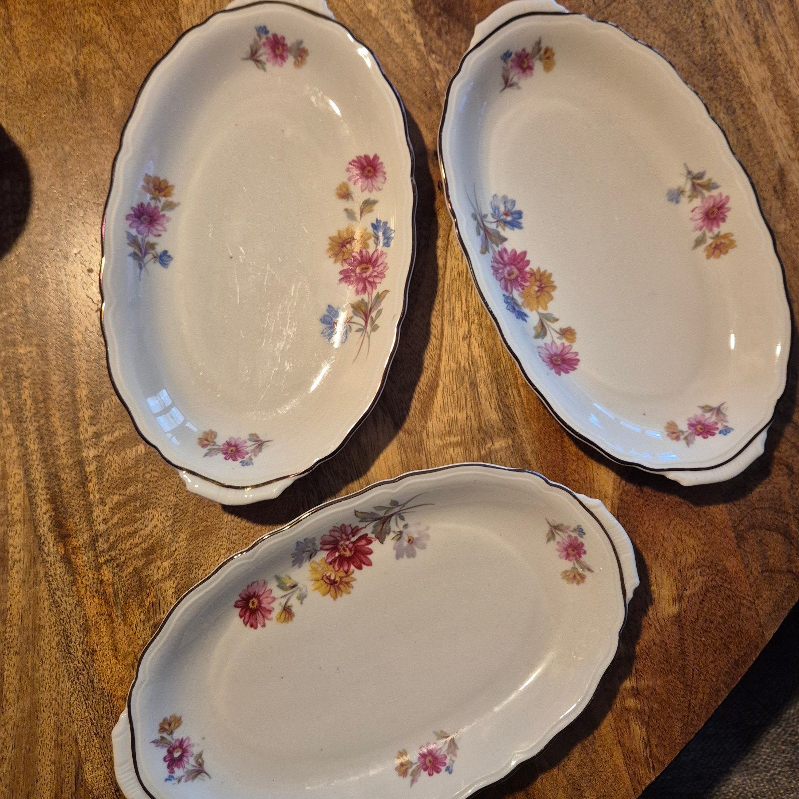 Set van 3 Zeh Scherzer Elite Bavaria schaaltjes, Antiek en Kunst, Ophalen of Verzenden