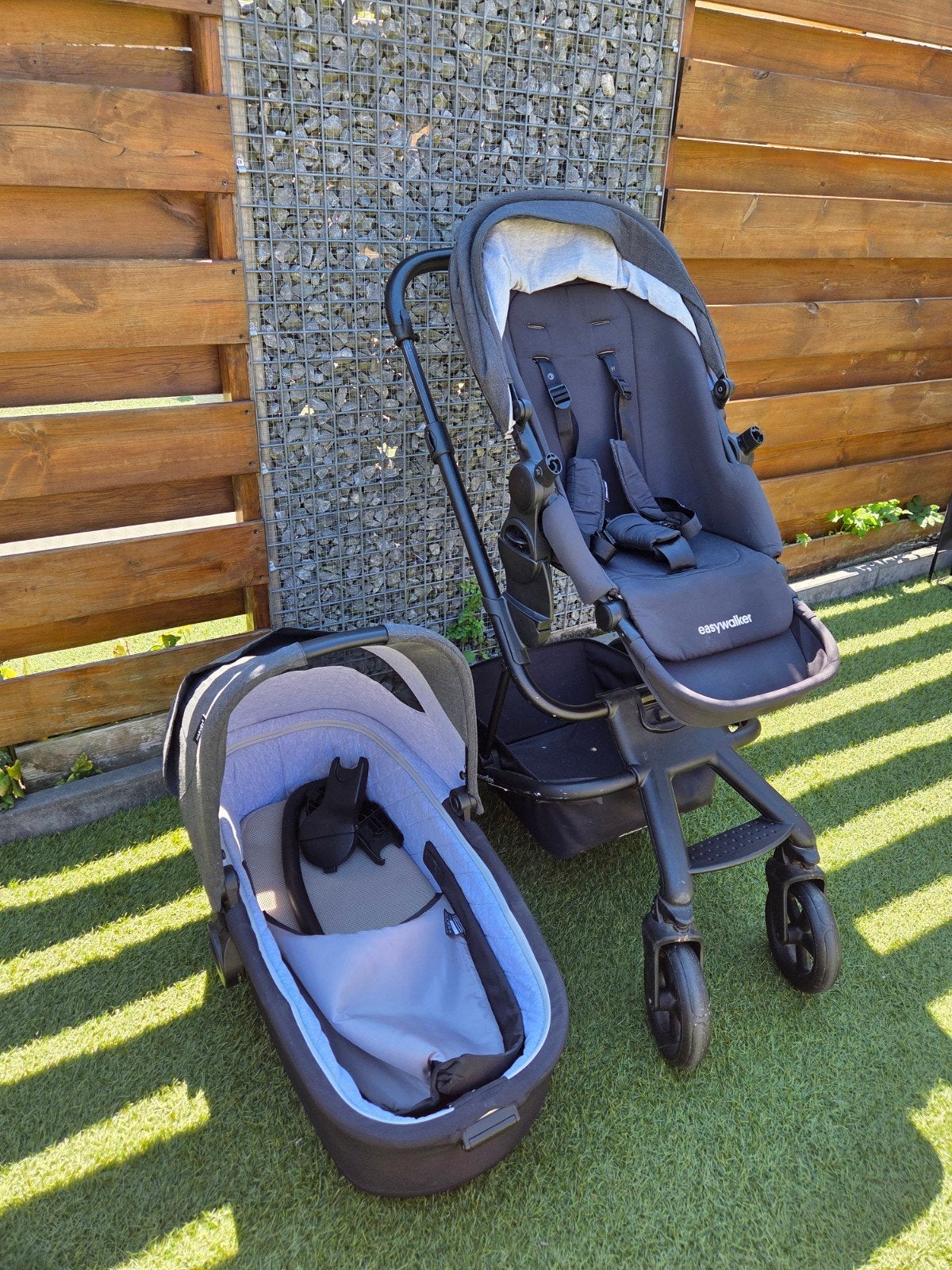 Easywalker Harvey 3 Combiwagen met reiswieg en zitje, Kinderen en Baby's, Kinderwagens en Combinaties, Ophalen of Verzenden