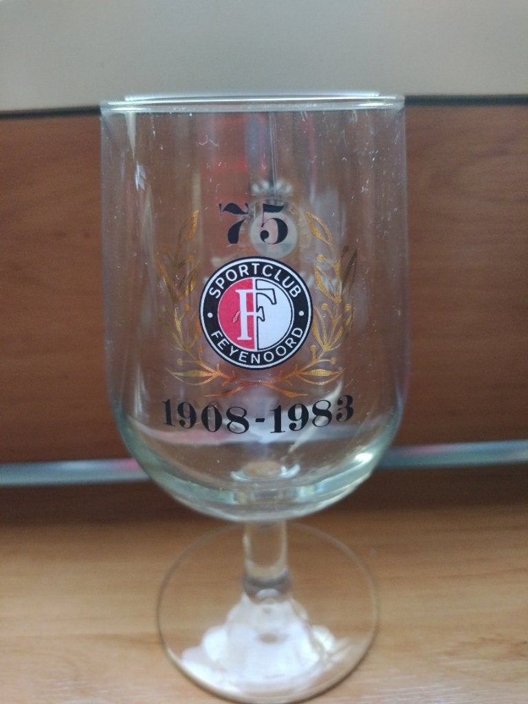 Feyenoord glazen, Ophalen of Verzenden, Zo goed als nieuw, Feyenoord, Overige typen