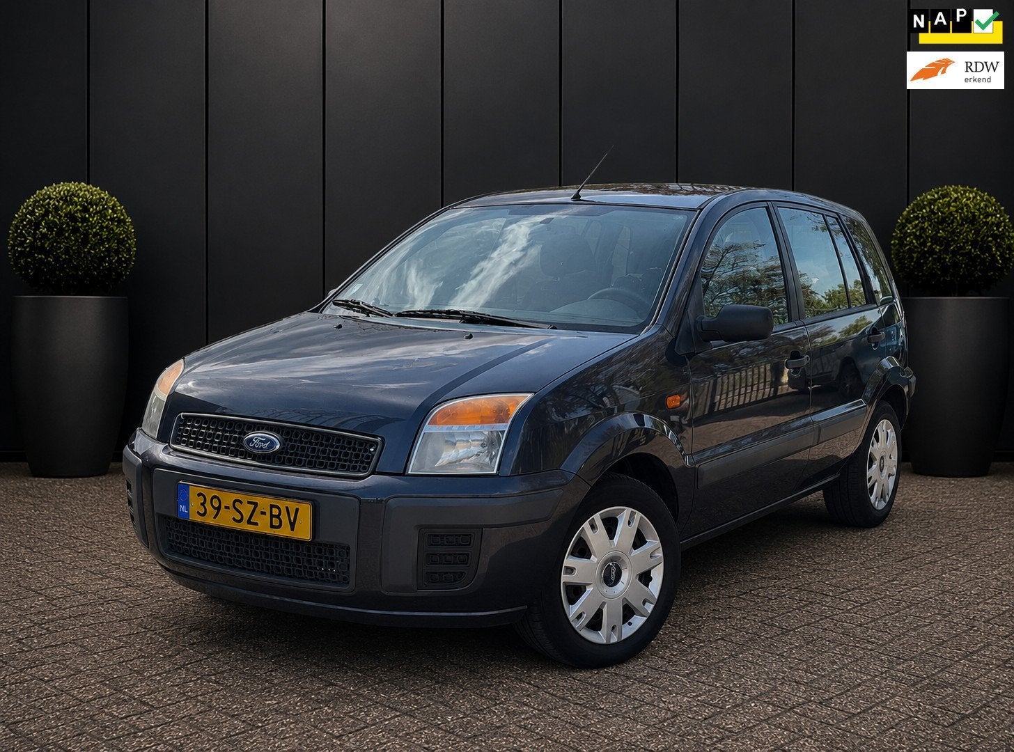 Ford Fusion 1.4-16V Comfort AIRCO APK 04-2027 NAP, Voorwielaandrijving, 15 km/l, Origineel Nederlands, Bedrijf