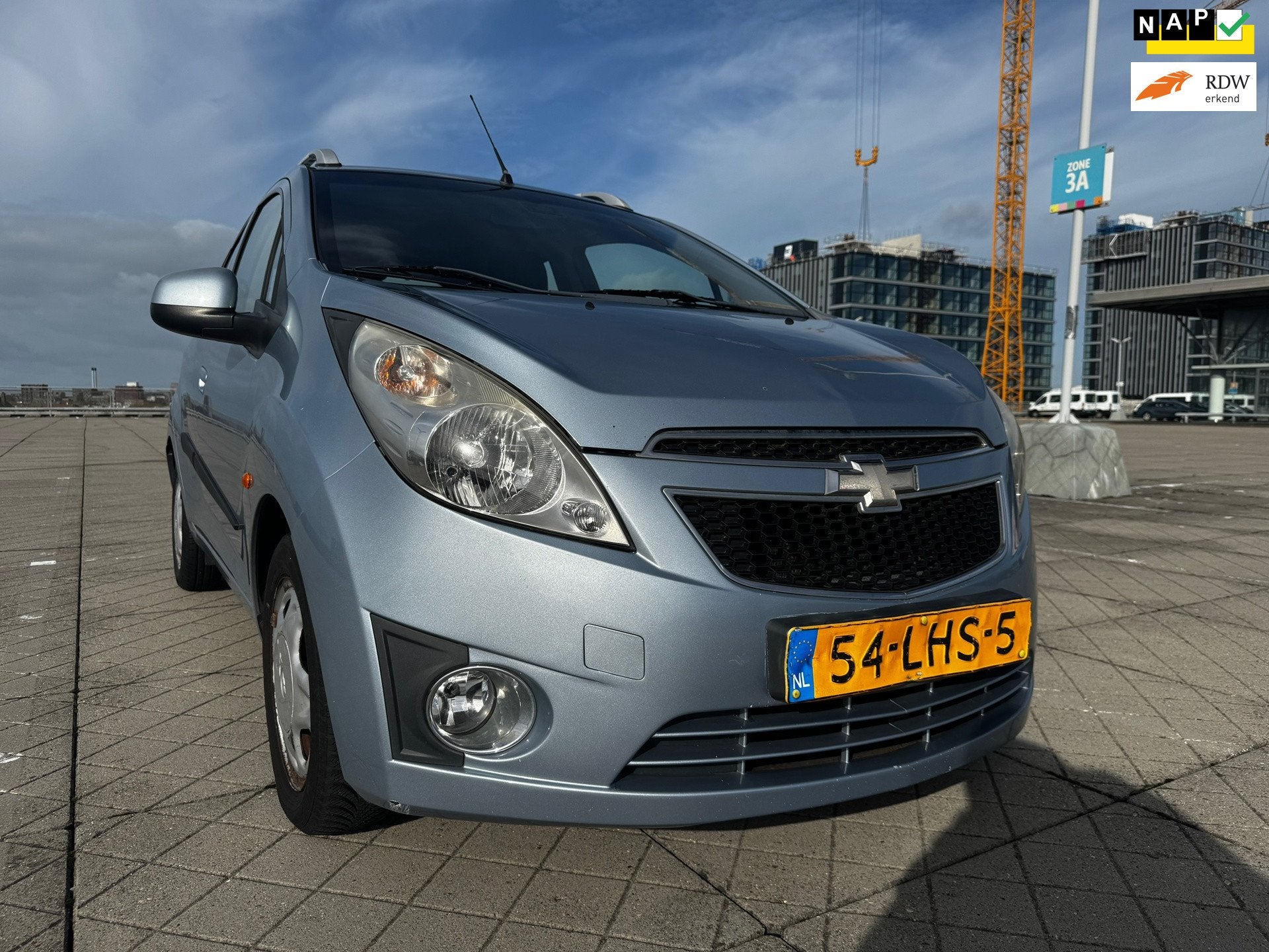 Chevrolet Spark 1.0 16V LT AIRCO 5DRS ELEKTRISCHE RAMEN NAP, Auto's, Voorwielaandrijving, Stof, Gebruikt, 4 cilinders
