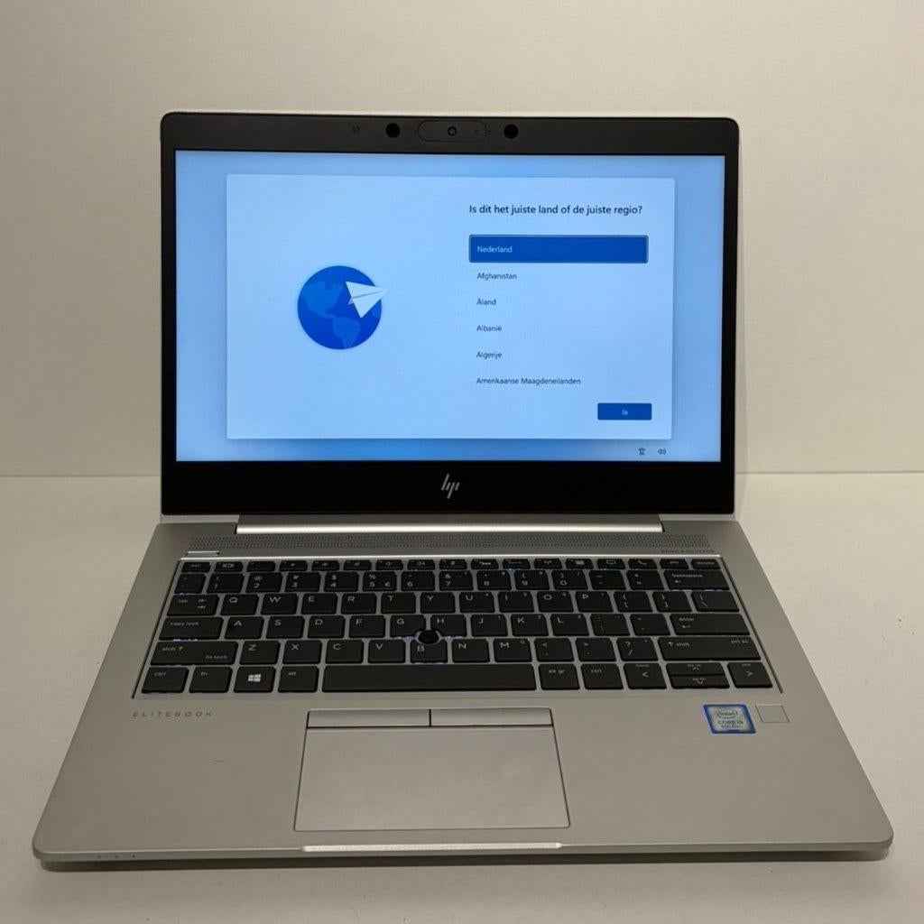 HP Elitebook 830 G6 13inch 8GB RAM 256GB SSD met Lader, 2 tot 3 Ghz, Qwerty, 8 GB, 13 inch