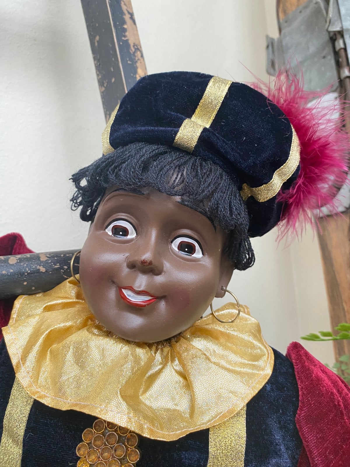 Vintage V&D Piet-pop - 80 cm!, Ophalen of Verzenden, Zo goed als nieuw