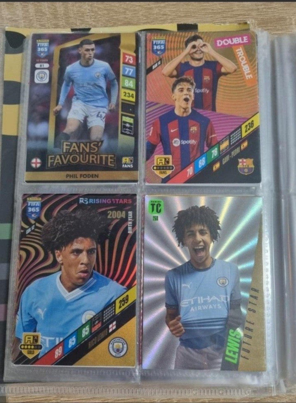 FIFA 365 Adrenalyn XL Voetbalkaarten - Foden, Gavi, Pedri, L, Ophalen, Zo goed als nieuw, Buitenlandse clubs, Spelerskaart
