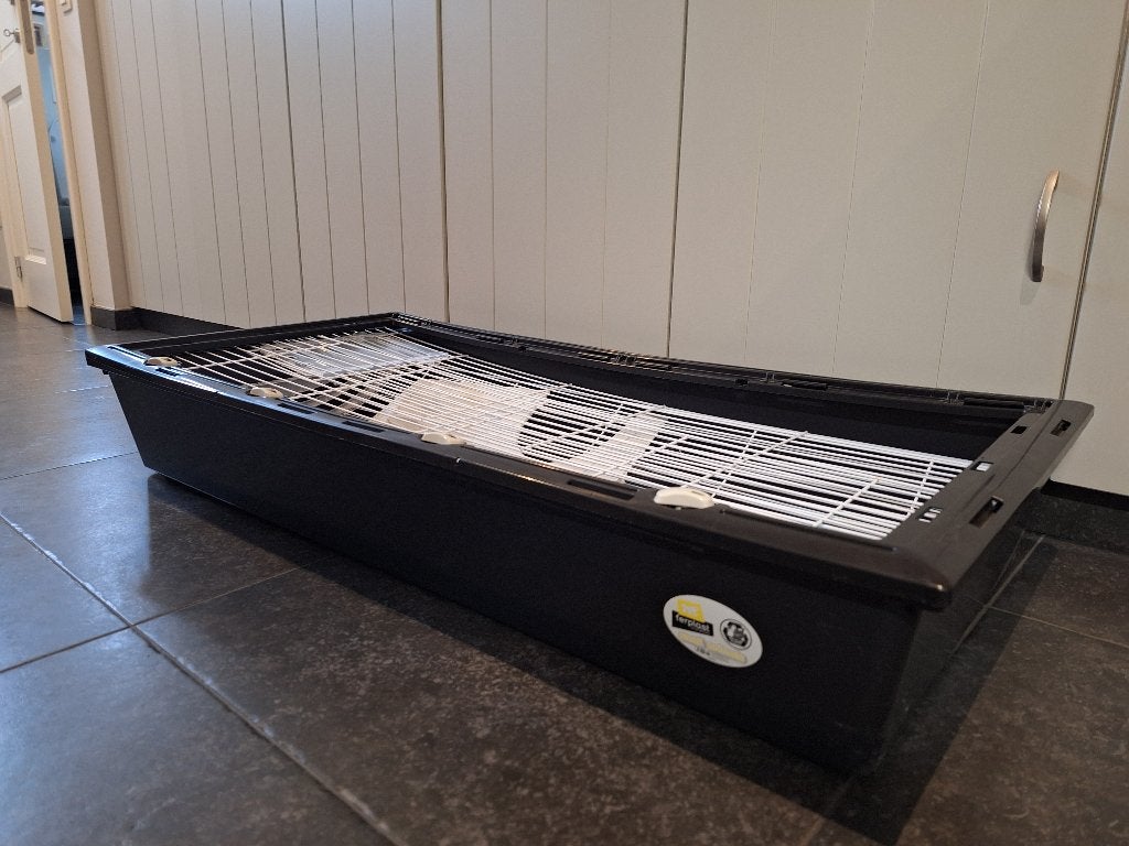 Konijnenkooi, Dieren en Toebehoren, Ophalen, Kooi, 110 cm of meer, 60 tot 90 cm