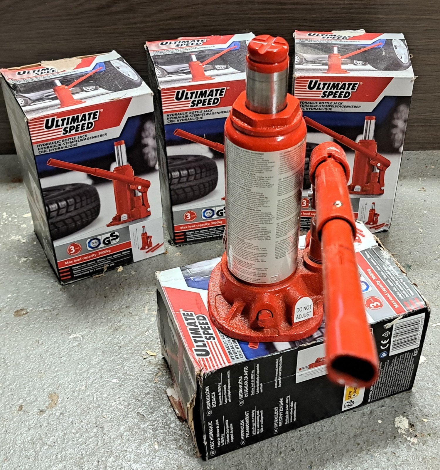 Hydraulische Fleskrik 3000kg - Ultimate Speed, Auto diversen, Autogereedschap, Ophalen of Verzenden, Nieuw