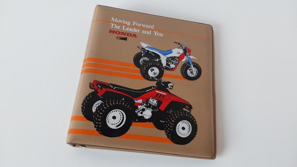 Vintage Honda dealer klappers atc trx cr xl fatcat, Ophalen