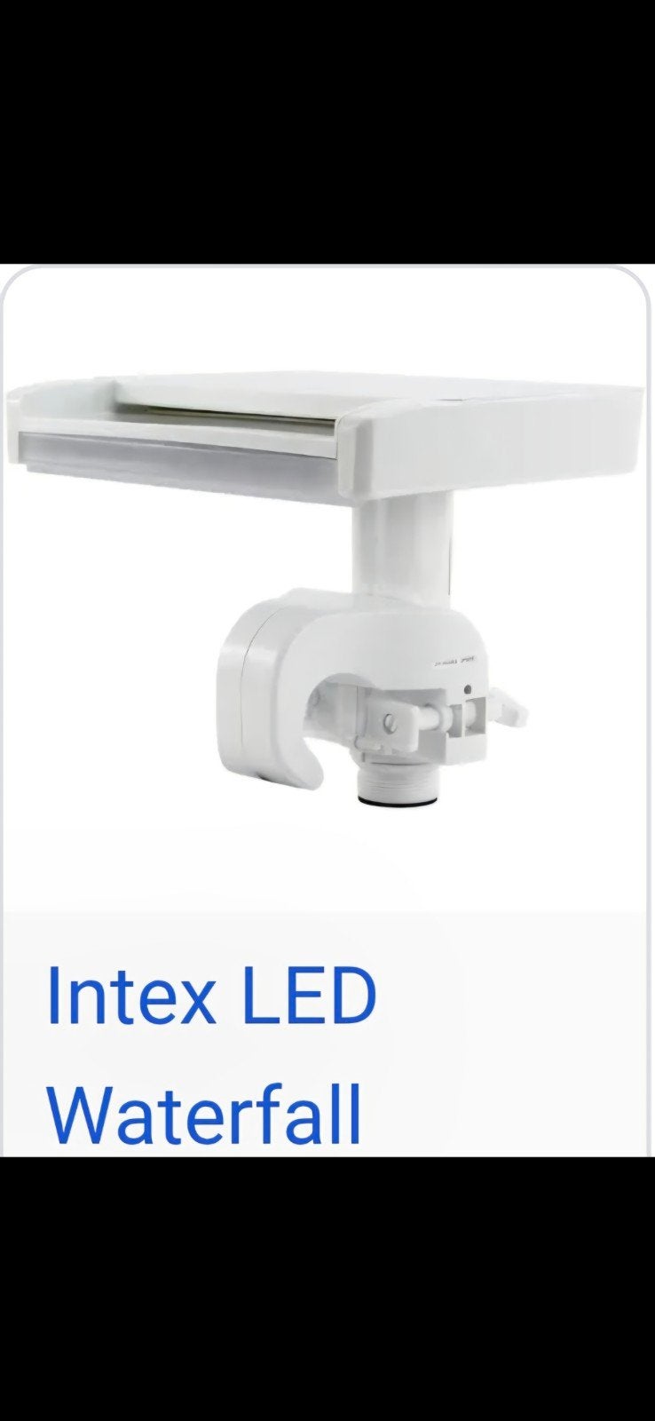 Intex LED Waterval voor Zwembad, Ophalen, Minder dan 80 cm, Overige typen, Minder dan 200 cm