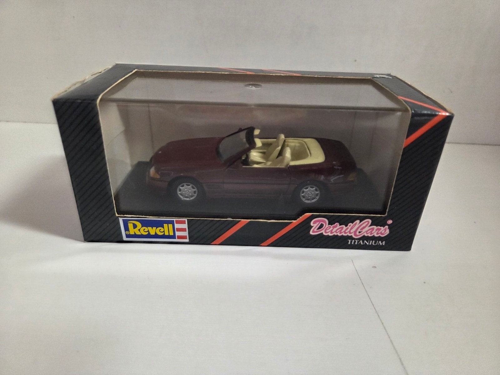 Detailcars Mercedes Benz 320 SL cabrio, Hobby en Vrije tijd, Modelauto's | 1:43, Overige merken, Auto, ., Ophalen of Verzenden