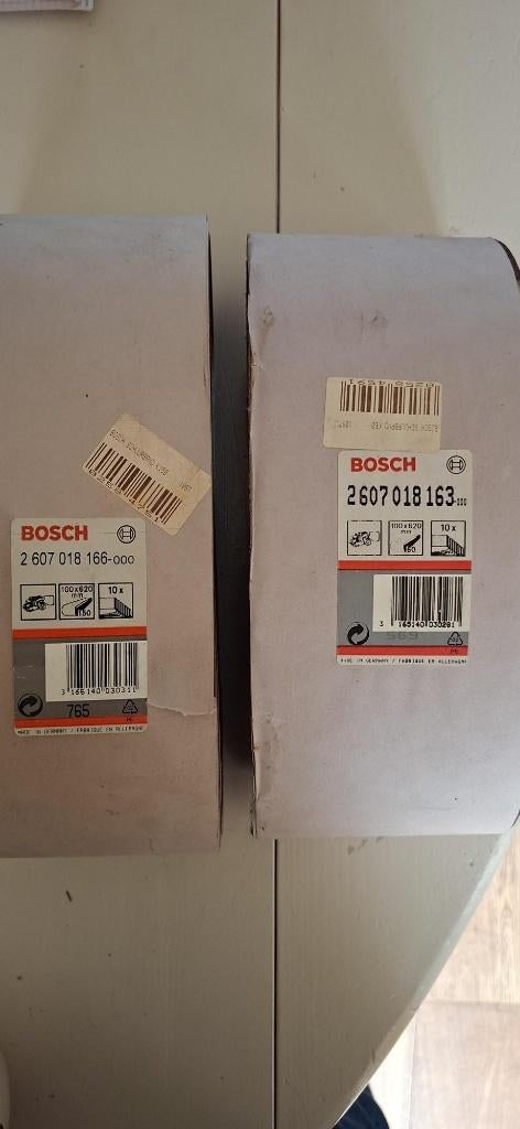 20x Bosch schuurbanden 100x620, Ophalen of Verzenden, Nieuw, Minder dan 600 watt, Bandschuurmachine