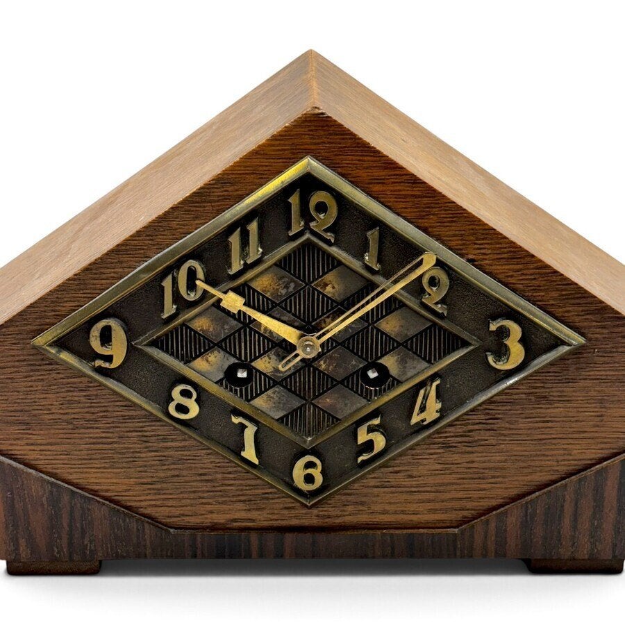 Amsterdamse School pendule, Antiek en Kunst, Ophalen of Verzenden