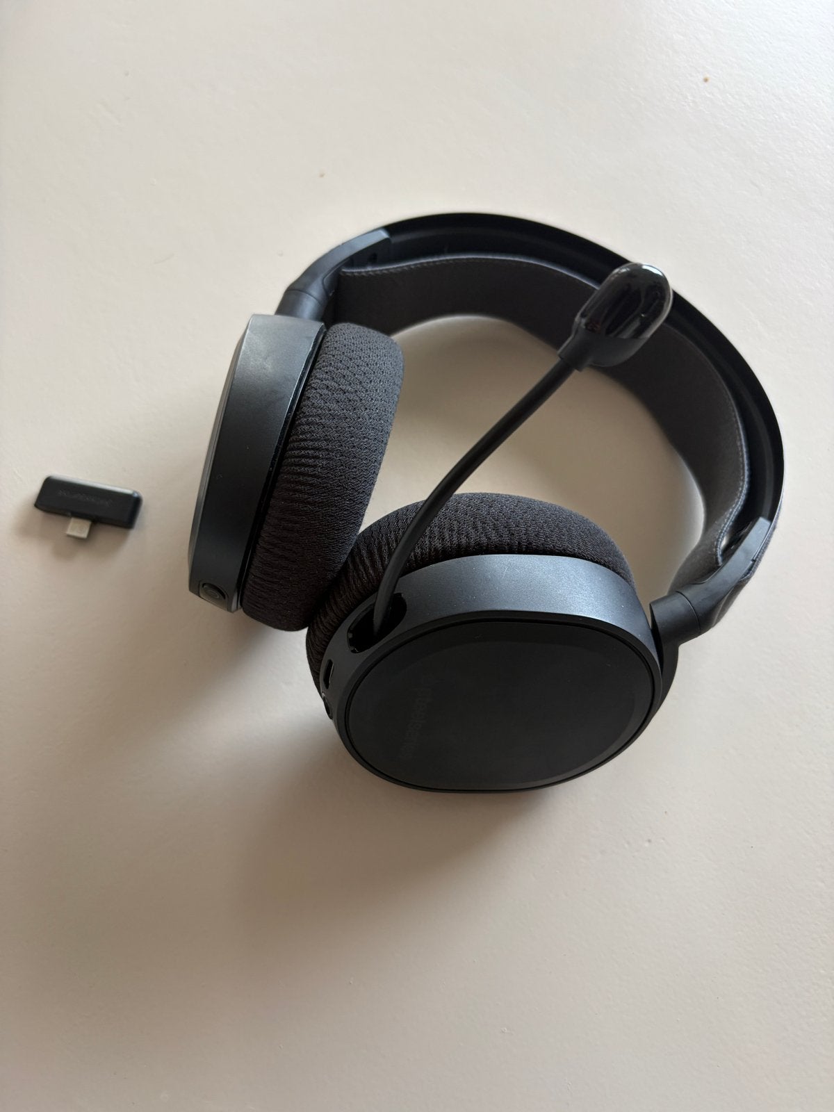 SteelSeries Arctis 7 draadloze gaming headset, Ophalen, Gaming, Zo goed als nieuw, Steelseries