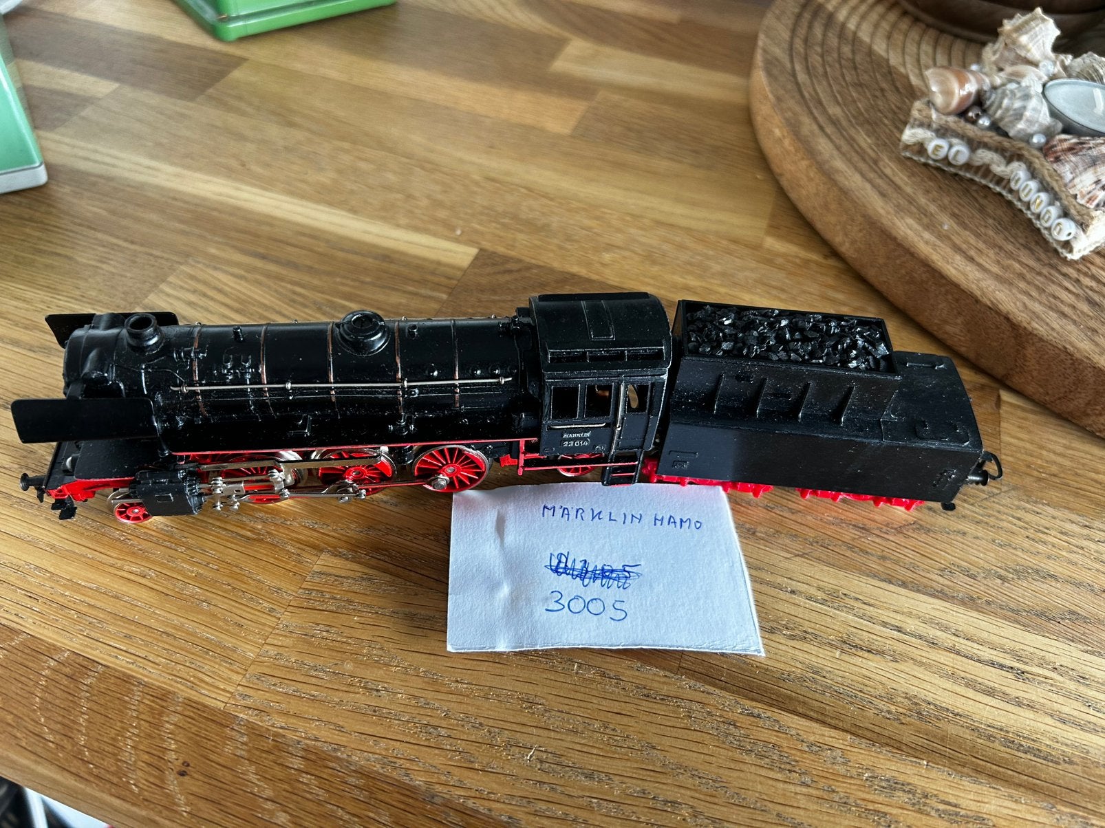 Märklin Hamo 3005 H0 – Stoomlocomotief BR 23 van de DB, Verzenden, Zo goed als nieuw, Gelijkstroom, Locomotief