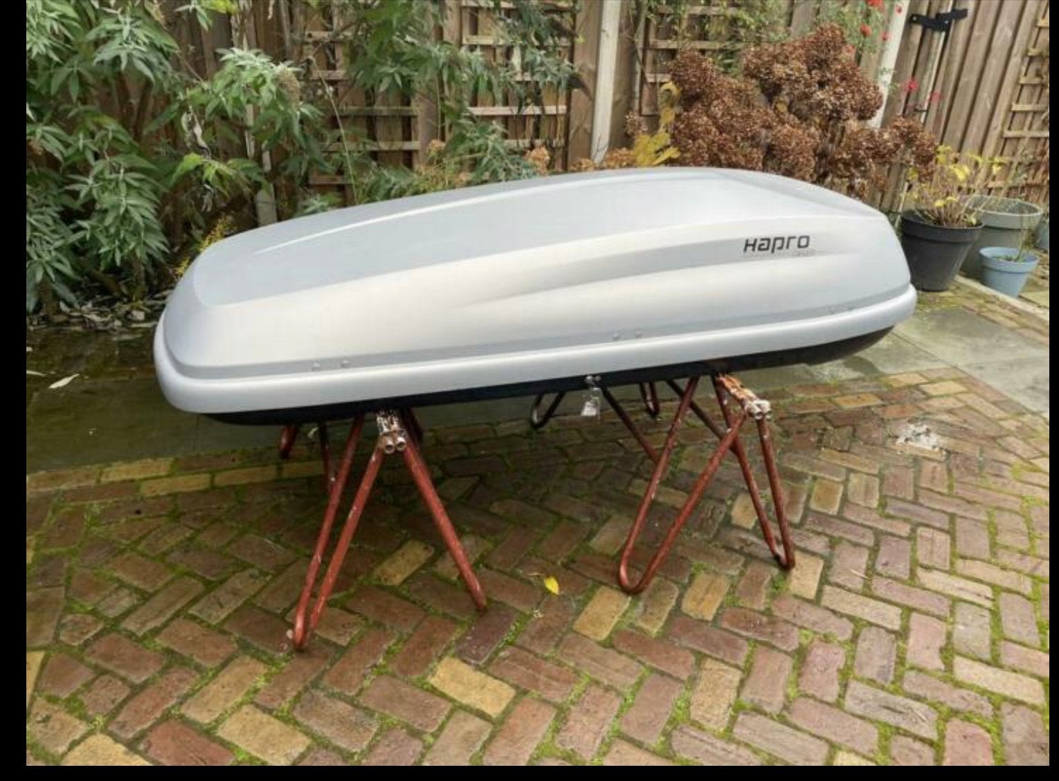 Dakkoffer Hapro Carver 6.5, Ophalen