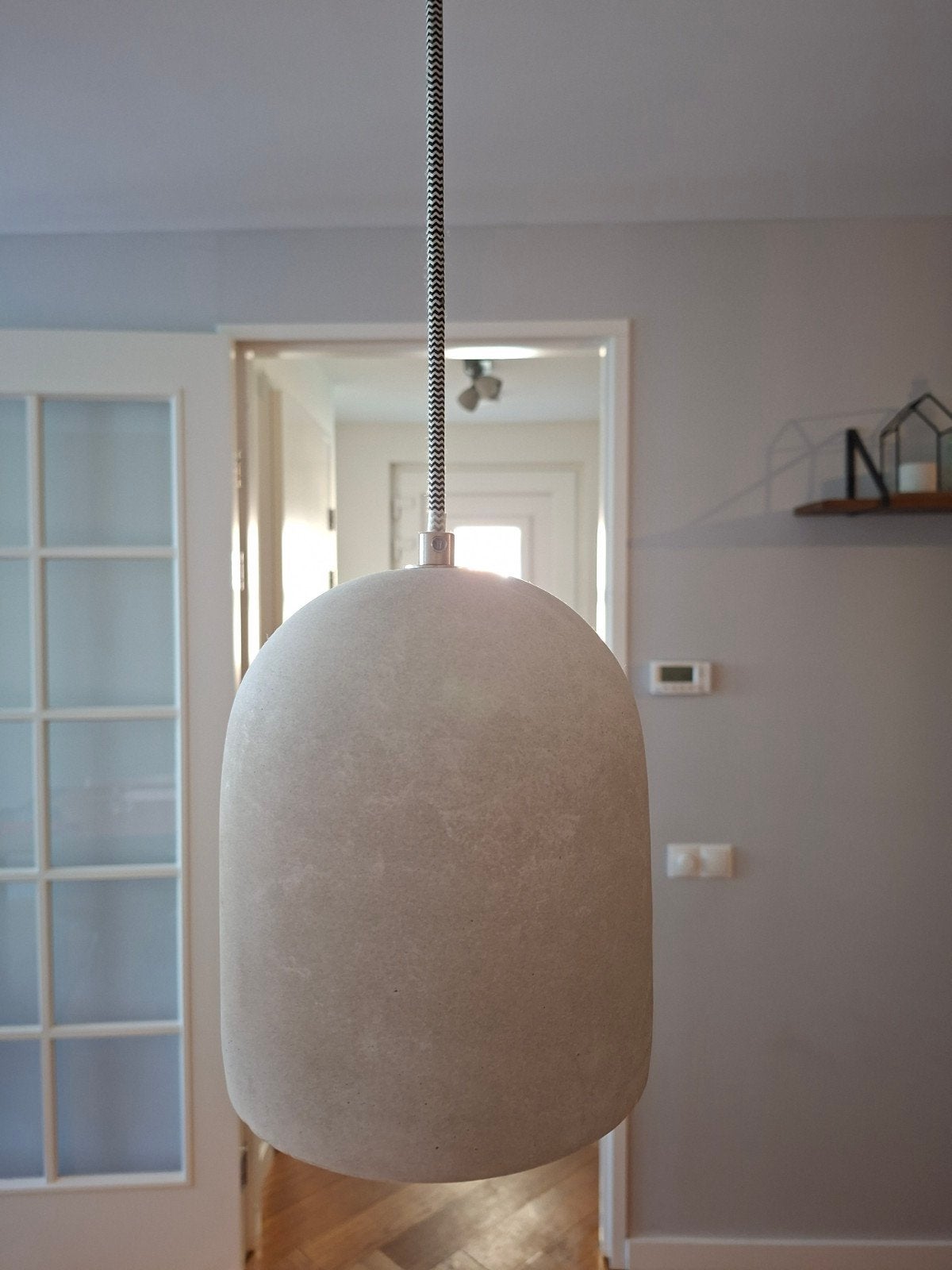 Set van 3 hanglampen - Beton, Ophalen, Overige materialen, Overige fittingen, Zo goed als nieuw