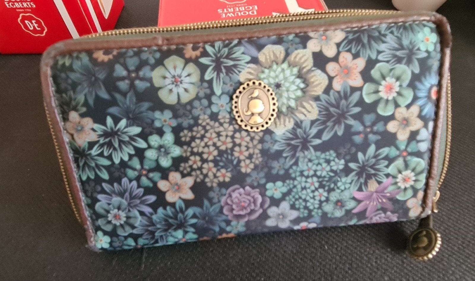 Pip Studio Portemonnee met Bloemenprint, Sieraden, Tassen en Uiterlijk, Portemonnees, Ophalen of Verzenden, Gebruikt, Overige kleuren