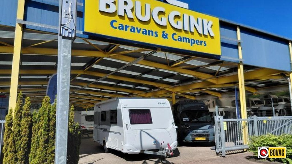 Knaus Sport 450 FS MOVER AIRCO LUIFEL, Caravans en Kamperen, Rondzit, Bedrijf, 750 - 1000 kg, Overige typen