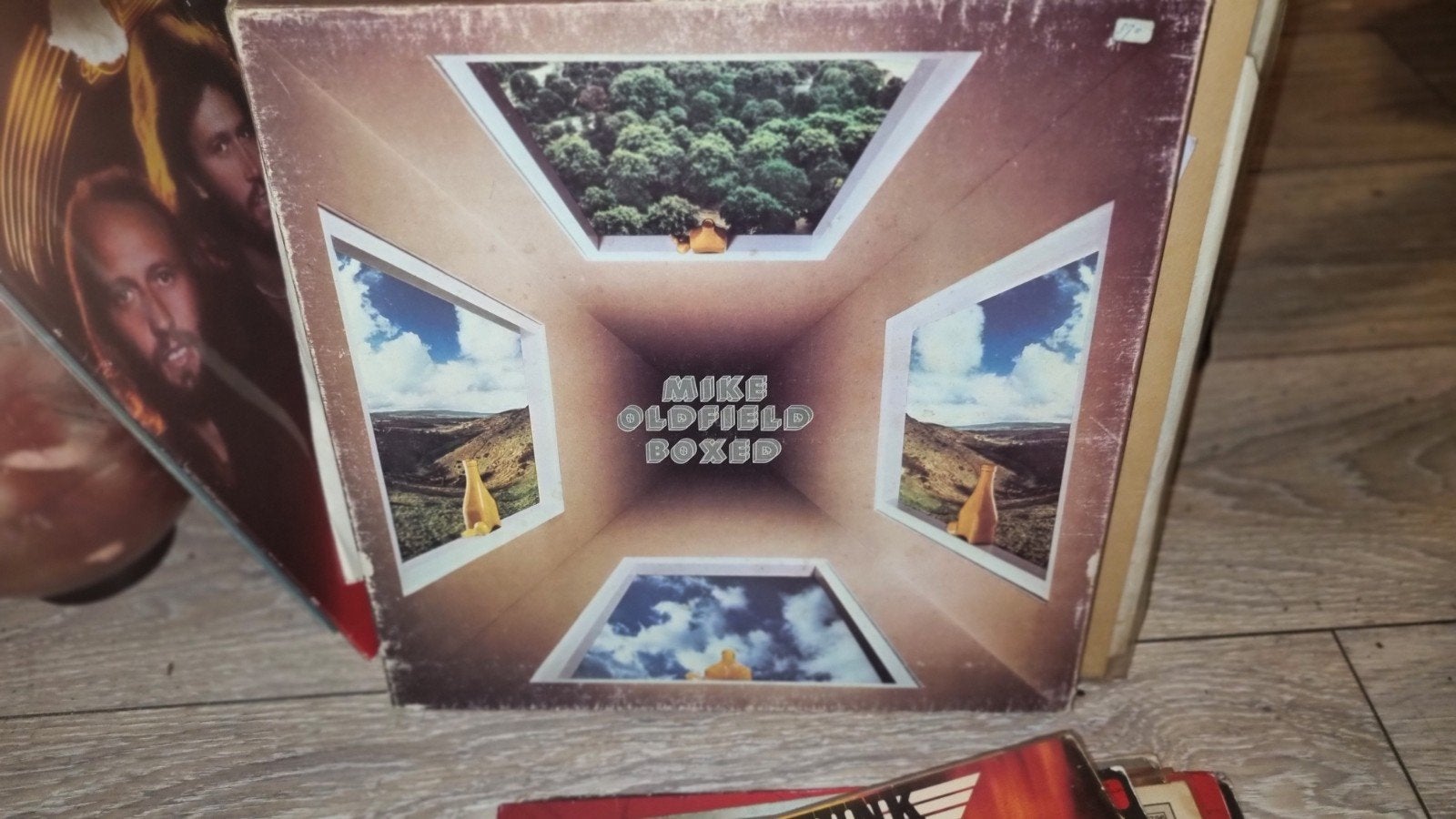 4x LP's Mike Oldfield - Boxed (Boxset), Ophalen of Verzenden, Gebruikt