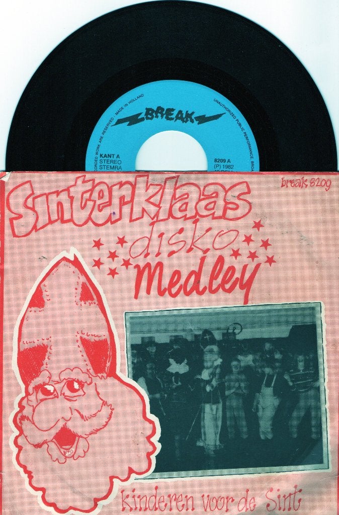 Kinderen Voor De Sint – Sinterklaas Disko Medley, Ophalen of Verzenden, Gebruikt, 7 inch, Overige genres