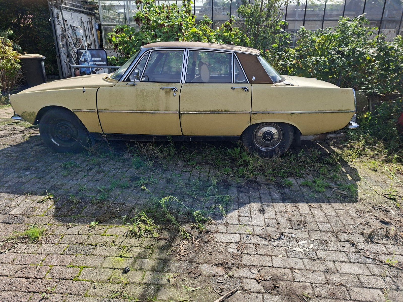 Rover 3500 1974 Geel, Auto's, Achterwielaandrijving, Beige, 3500 cc, Particulier