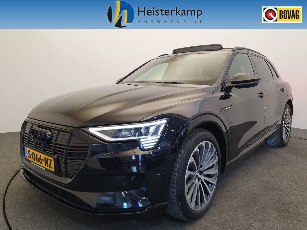 Audi e-tron 55 quattro S-Line 95 kWh Trekhaak, Pano, RS-stoe, Auto's, Audi, Bedrijf, Te koop, e-tron, 360° camera, 4x4, ABS, Adaptive Cruise Control